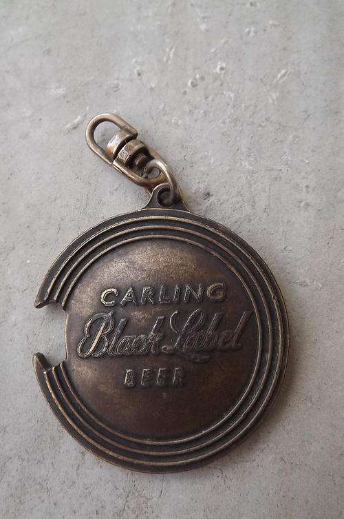 Carling Black Label Beer Keyring and Bottle Opener