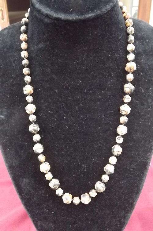 Unique Seed Necklace - Real Art Piece - Length 65cm - as new