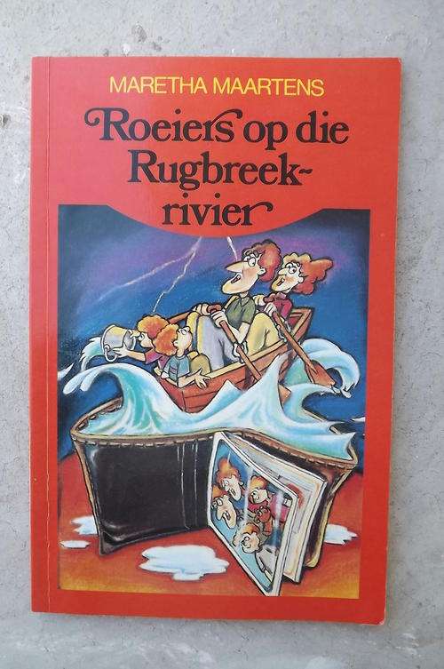 Book - Roeiers op die Rugbreek Rivier deur Maretha Maartens
