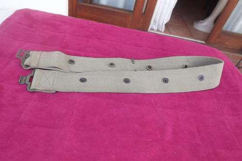 SA Army Webbing Belt in good condition - 92cm but can be extended to 110cm