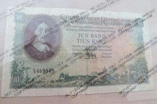 MH de Kock - SA Reserve Bank R10 Banknote - 4th Issue