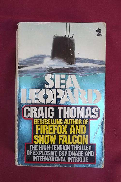 Book-Sea Leopard by Craig Thomas.Submarine high tension espionage thriller
