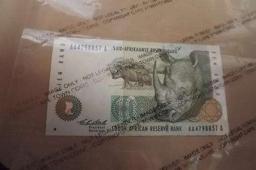 S.A R10 from 1993 A/E UNC Signed CL Stals
