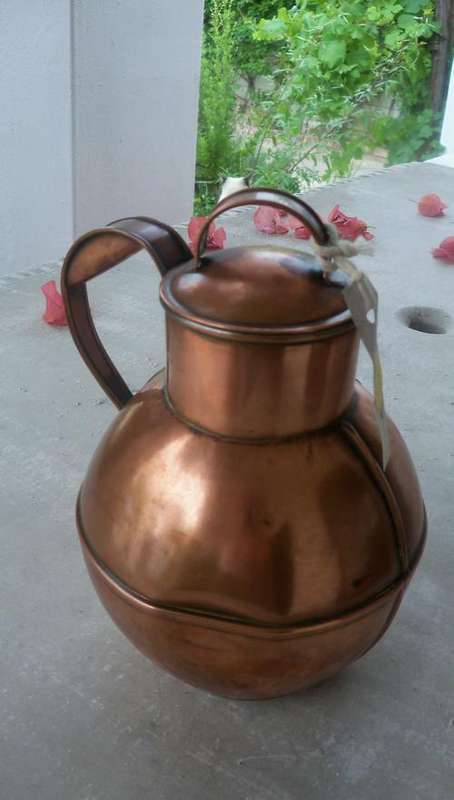 Guernsey Milk Can Copper