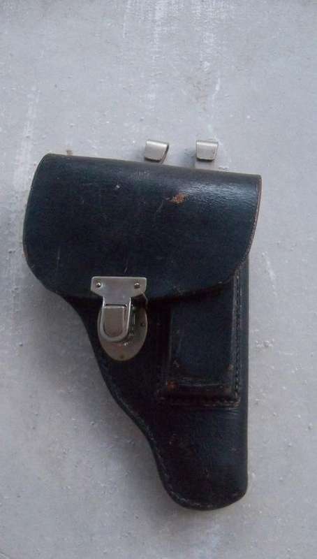 Holster black leather - made in Germany by Turnyt