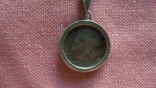 U.S.A one dime 1953 Pendant