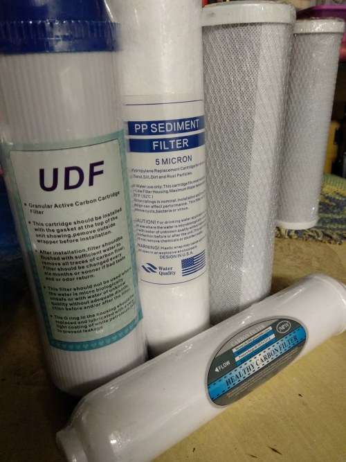 Reverse Osmosis 10inch replacement Filters - 4 Pack - Excluding RO Membrane