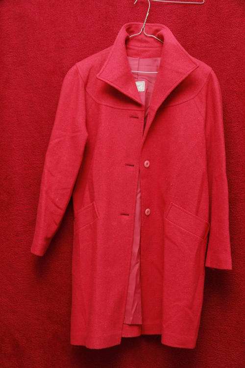 Womens RED Winter Coat