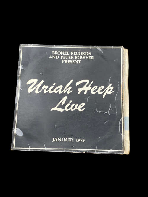 URIAH HEEP LIVE  LP VINYL / ESTIMATE R R 10- R 20