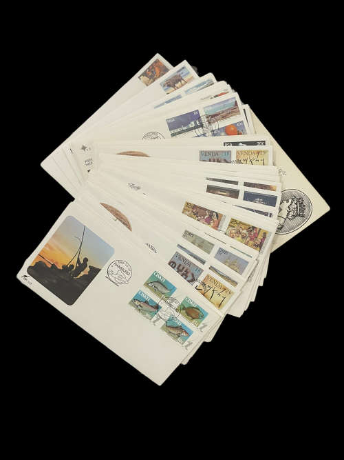 First day Cover * FDC * RSA MIXED + HOMELANDS CISKEI * VERY FINE + EXHIBITION BOOK
