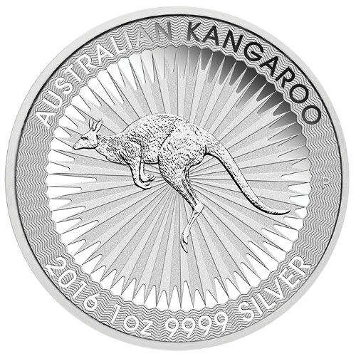 2016 1 oz Australian Silver Kangaroo Coin (BU)
