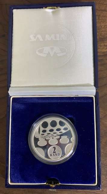 1992 R2 Mint Technology Uncirculated Proof Coin 1 Oz silver limited mintage