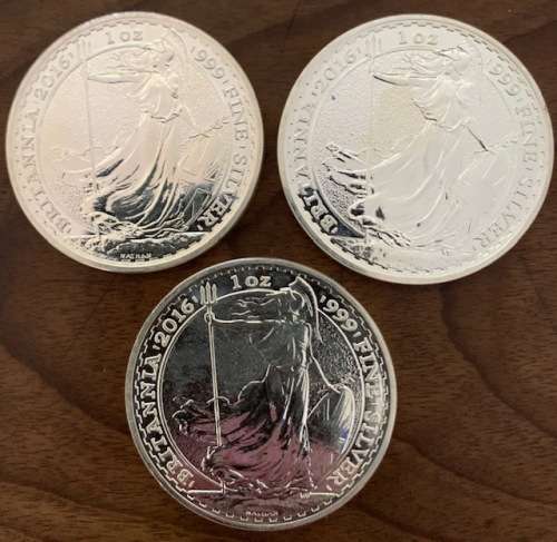 2016 1 oz British Silver Britannia Coin two available