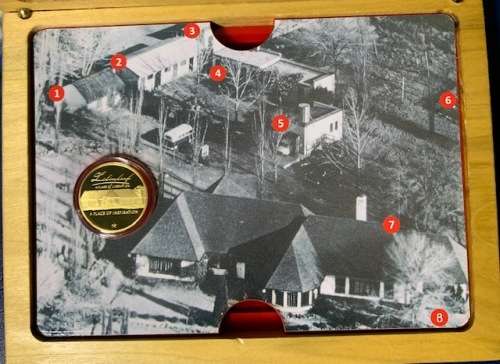 2012 Very rare Mandela Lilliesleaf half ounce .999 Proof gold coin, special box, cd, COA 525