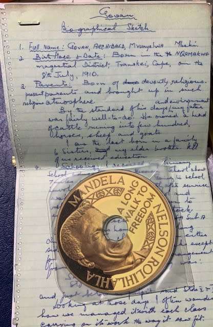 2012 Very rare Mandela Lilliesleaf half ounce .999 Proof gold coin, special box, cd, COA 525