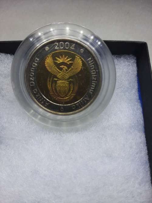 2004 Oom Paul mintmark R5 coin