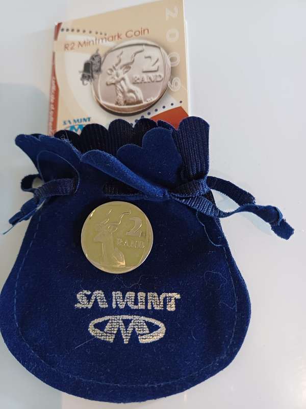 2009 R2 coin Oom Paul mintmark