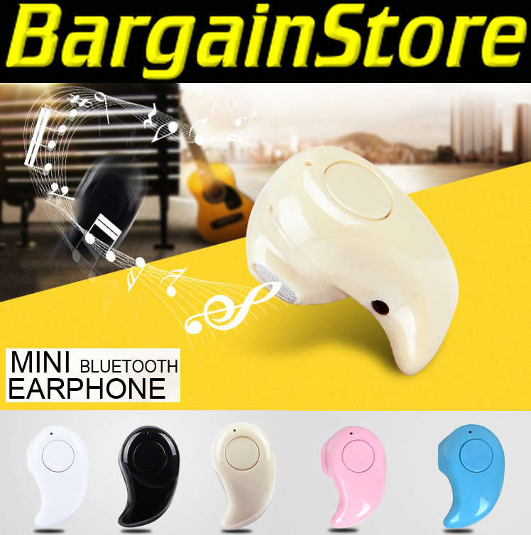 Bluetooth earphone + mic. Hands free. Cellphones, laptops, tablets, works with any bluetooth device!