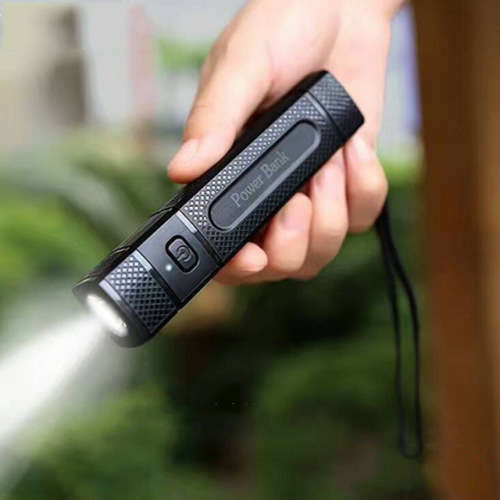 Power Bank With Flashlight and Compass