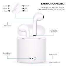 i7S TWS Wireless Bluetooth Earphones and Charging Station