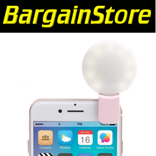 LED Selfie Light, Rechargeable LED Selfie Ring Light