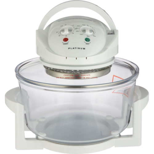 Platinum 12L Halogen Oven - Super Convenient and Portable, Easy Cleaning!