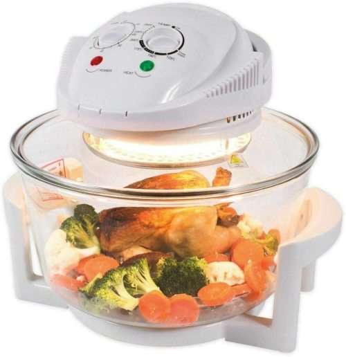 Platinum 12L Halogen Oven - Super Convenient and Portable, Easy Cleaning!