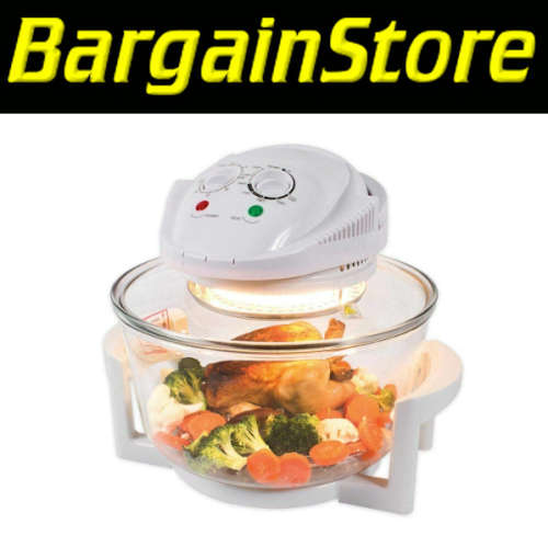 Platinum 12L Halogen Oven - Super Convenient and Portable, Easy Cleaning!