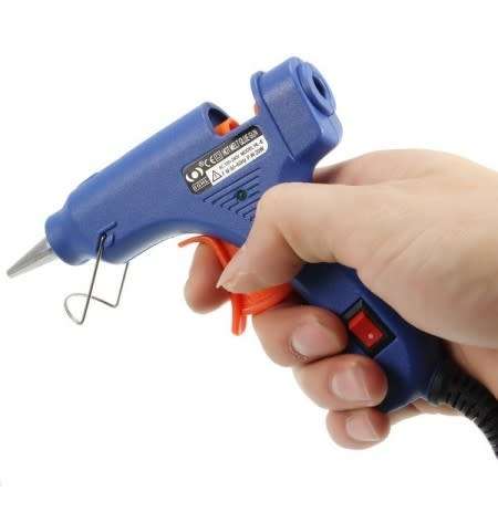 20w Mini Hot Glue Gun + 5 Glue Sticks - 3 ON AUCTON