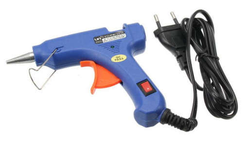 20w Mini Hot Glue Gun + 5 Glue Sticks - 3 ON AUCTON