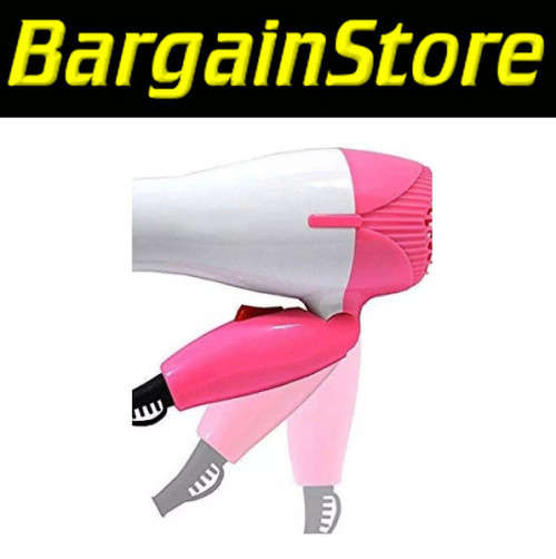 1000w Folding Hairdryer - 3 ON AUCTION