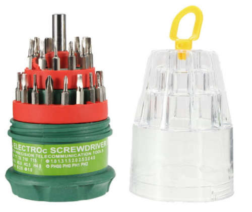 31 Piece Electron Screwdriver Set - 3 ON AUCTION