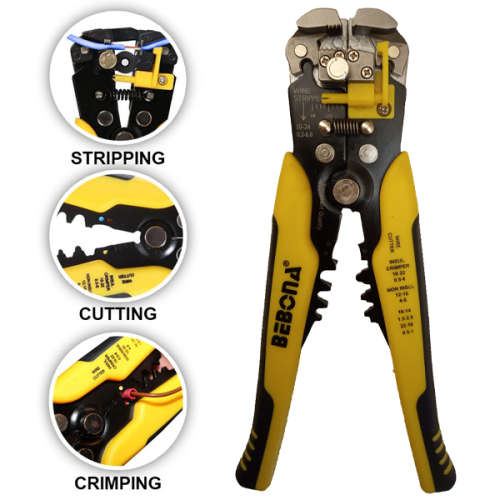 Automatic Wire Stripper, Cutter and Crimper - 6 ON AUCTION