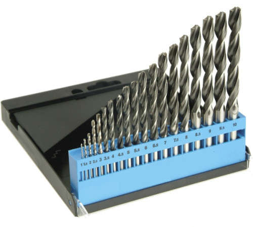 19 Piece HSS Drill Bit Set - 3 ON AUCTION