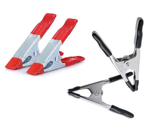 4 Pack 4" Spring Clamps - 3 ON AUCTION