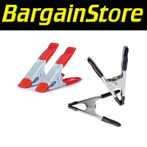 4 Pack 4" Spring Clamps - 3 ON AUCTION