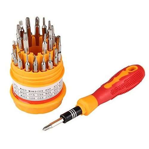 31 Piece Electron Screwdriver Set
