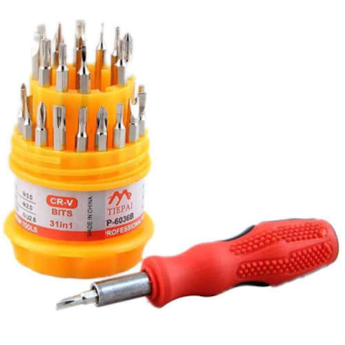 31 Piece Electron Screwdriver Set