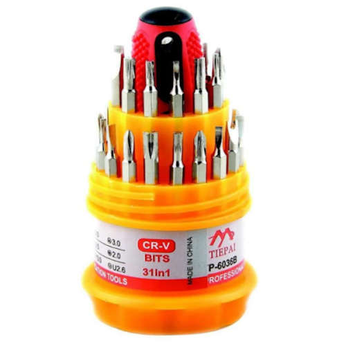 31 Piece Electron Screwdriver Set