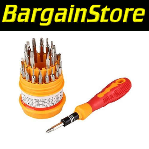 31 Piece Electron Screwdriver Set