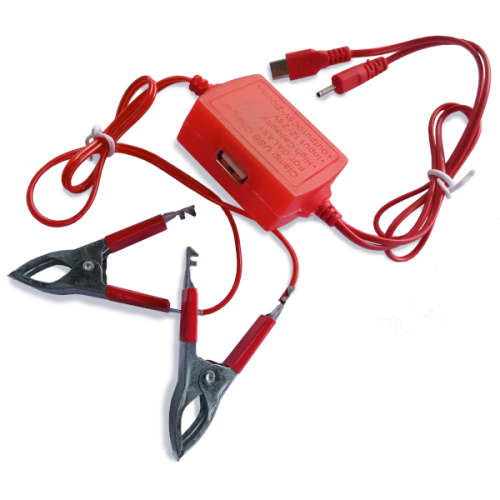 12v & 24v to 5v Battery Clamp Charger - 3 ON AUCTION