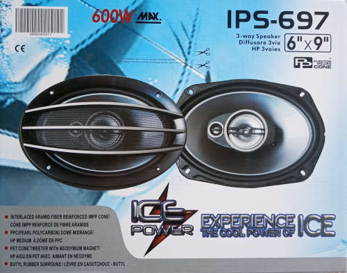 Pair of 6 x 9" 3 Way Speakers