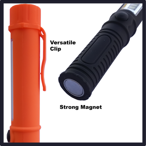 Magnetic Worklight and Torch - 3 ON AUCTION