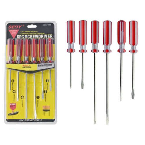 6 Piece Screwdriver Set - 3 ON AUCTION