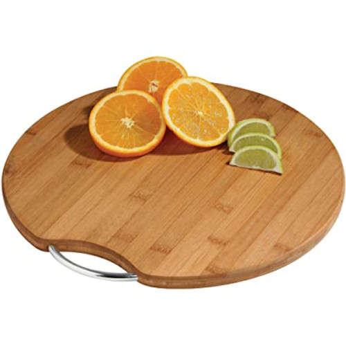 32cm x 32cm Circle Bamboo Cutting Board