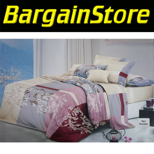 6pc Duvet Cover Set