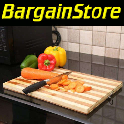 22cm x 32cm Hanging Bamboo Cutting Board - 3 ON AUCTION