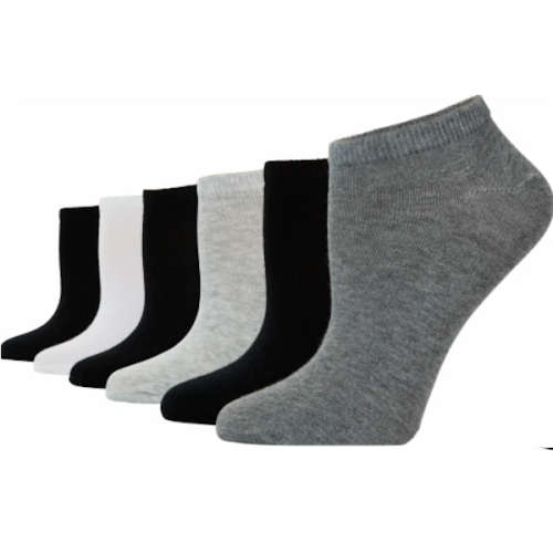 5 Pack Ladies Black Ankle / Secret Socks - 5 ON AUCTION
