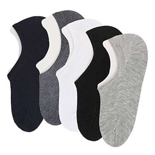 5 Pack Ladies Black Ankle / Secret Socks - 5 ON AUCTION