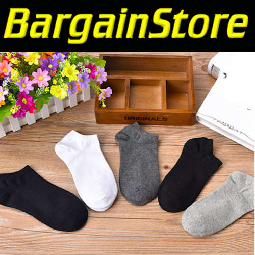 5 Pack Ladies Black Ankle / Secret Socks - 5 ON AUCTION